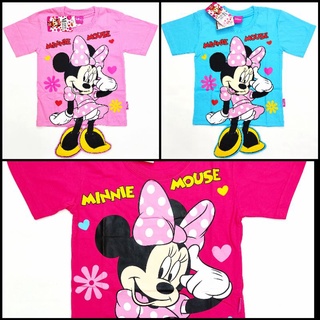 เสื้อยืดเด็กลายมินนี่เมาส์ Minnie mouse (ลิขสิทธิ์)