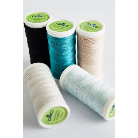 DMC ด้ายเย็บอเนกประสงค์ เบอร์ 60 cotton 100% ยาว 100เมตร รหัส (2001 - 2554)