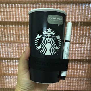 Starbucks แก้ว Reserve มีปากกาเขียนที่แก้วได้