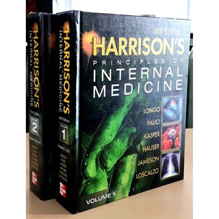 Harrisons Principles of internal Medicine (2 Vol/Set)/Author: Dan L. Longo /Ed Year: 18/2012 ISBN: 9780071748896