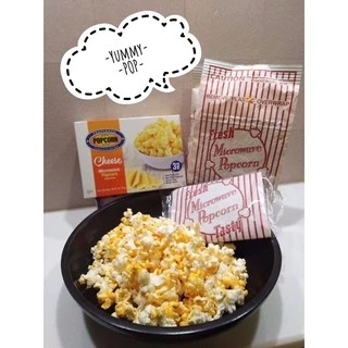 🍿 ป๊อบคอร์นไมโครเวฟ พรีเฟิร์ด USA Popcorn Microwave 1 กล่อง/3ซอง (85 กรัม x 3)อร่อยต้องลอง