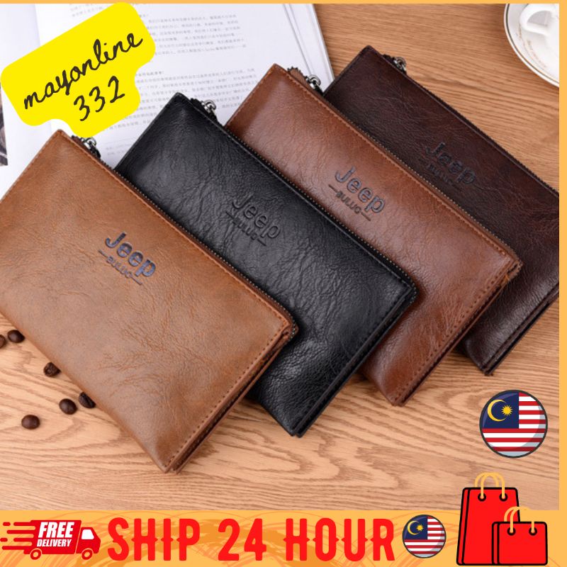 กระเป๋าผู้ชาย Jeep Phone bag Hand bag Jeep Bag duit Bag tangan Lelaki Jeep