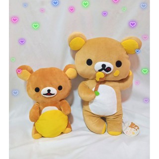 Rilakkuma ตุ๊กตาริลัคคุมะ  ริลัคคุมะ🇯🇵งานญี่ปุ่นของแท้💯 ป้ายห้อย