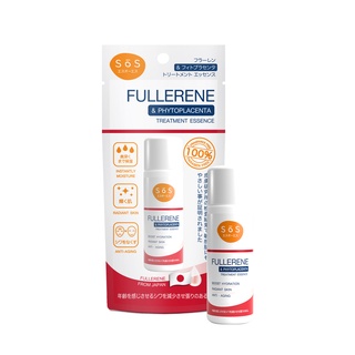 (Mini Serie) SOS Fullerene & Phytoplacenta Treatment Essence 35 ml ผิวชุ่มชื้น กระจ่างใส กระชับรูขุมขน ลดริ้วรอย รอยสิว