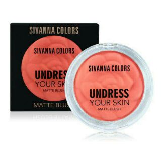 Sivanna colors hf1005
บรัชออนเนื้อแมท พิมพ์ลายกุหลาบ