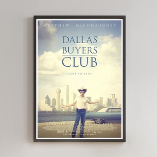 Dallas buyers club  Poster โปสเตอร์ภาพขนาด 33X48 cm