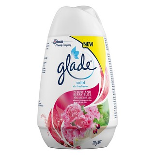 Glade เกลด โซลิด เจลปรับอากาศ กลิ่น พีโอนี แอนด์ เบอร์รี่ บลิส 170 กรัม