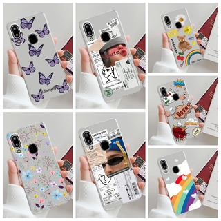 เคสโทรศัพท์มือถือซิลิโคน ใส แบบนิ่ม พิมพ์ลาย สําหรับ VivoY91 Y93 Y95 Y91C Y90 1908 1823 1820 1807 1816