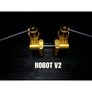 ** สินค้าพร้อมส่ง*เก็บเงินปลายทาง**แฮนด์แต่ง ROBOT V .2 NO.1 ทอง