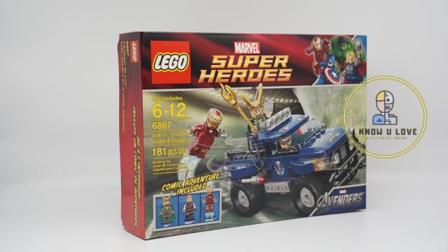 LEGO 6867 - Marvel Super Heroes - Loki's Cosmic Cube Escape