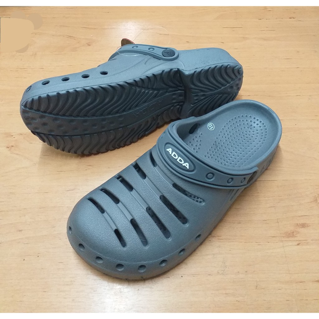 รองเท้าหัวโตผู้ชาย ADDA  รุ่น 5303 สีดำ กรม เทาขนาด 4-10