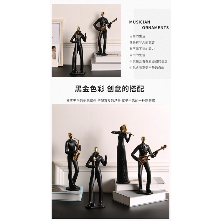 เครื่องประดับตกแต่งตู้ทีวี ตู้ไวน์ โต๊ะเรียน ทางเข้า แบบเรียบ ขายดี - รูปที่ 4