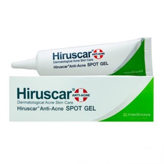 Hiruscar anti-acne spot gel 10 กรัม เจล ลดรอยดำ แผลเป็น จากสิว