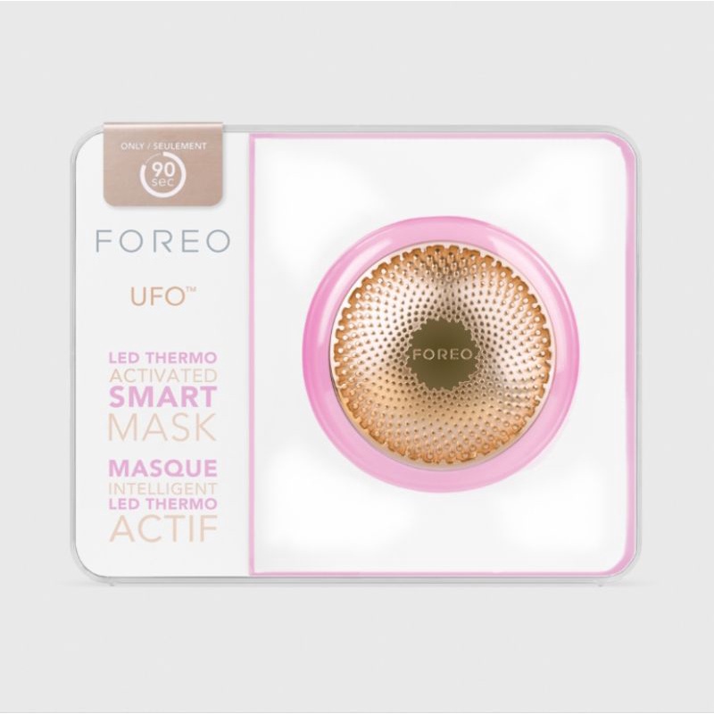 พร้อมส่งแท้ 💯% Foreo UFO เครื่องมาร์คหน้าอัจฉริยะสีชมพูอ่อน (ของใหม่ กดสั่งจาก official website)