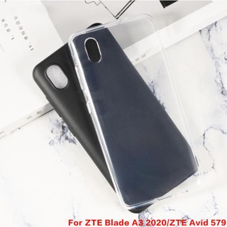 สําหรับ ZTE Blade A3 2020 / ZTE Avid 579 เจล ซิลิโคน โทรศัพท์ ป้องกัน ด้านหลัง นิ่ม TPU เคส