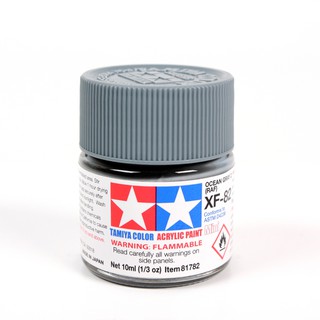 สีทามิย่าสูตรน้ำ Tamiya Acrylic XF82 Ocean Gray 2 RAF 10ml