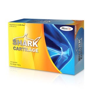 MaxxLife Shark Cartilage แม็กซ์ไลฟ์ ชากค์คาทิเลต 30 แคปซูล **พิเศษ ซื้อ 2 ชุด แถม น้ำมันปลา Maxxlife Fish oil 30 เม็ด**