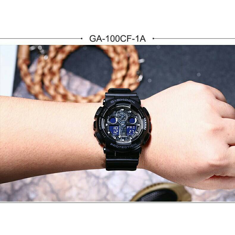 g shock ga 100cf 1a