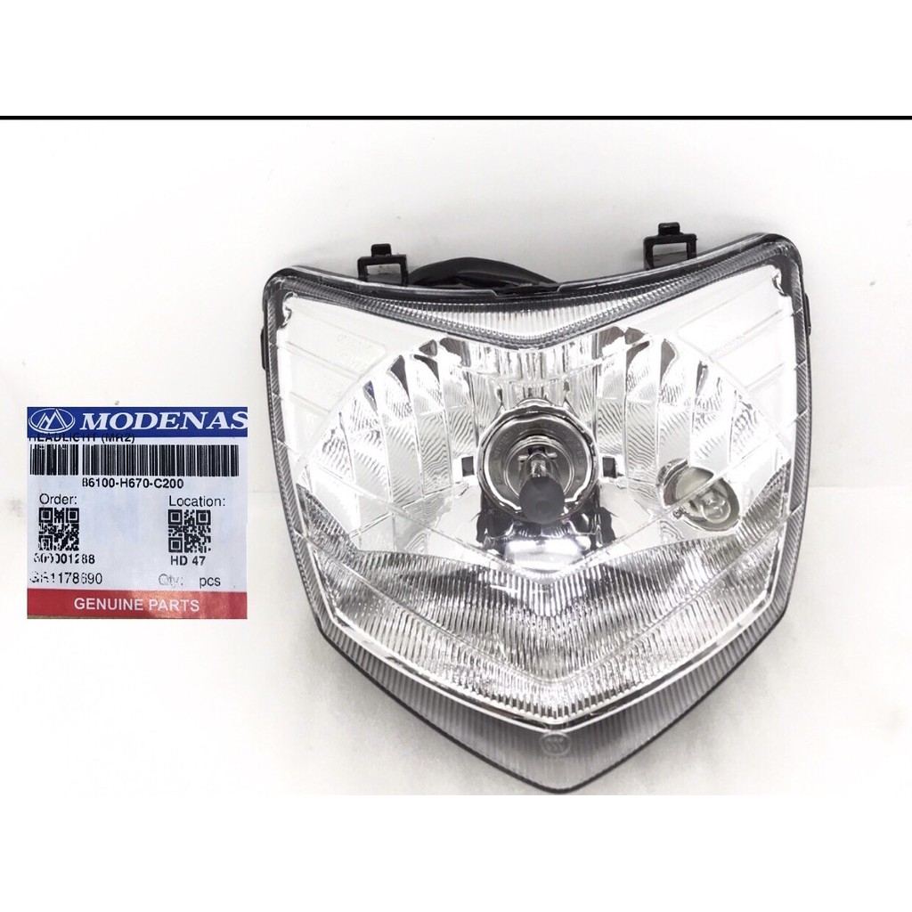 MODENAS MR2 HEAD LAMP (86100-H670-C200)