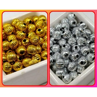 ลูกปัดมะยม แพ็ค 25 กรัม ลูกปัดพลาสติกลายมะยม ใช้ตกแต่งงาน พั…