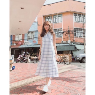 ของใหม่ Pudee long holiday dress PudeePudee