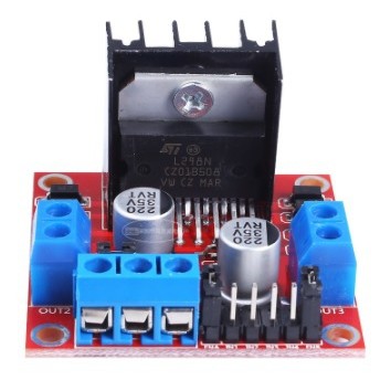 บอร์ดขับมอเตอร์ Motor Driver, Arduino, L298N, Motor Driver for Robot