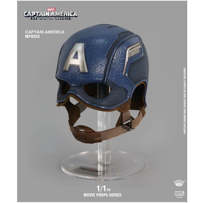 King Arts MPS028
Captain America Helmet

1/1 Movie Props Series