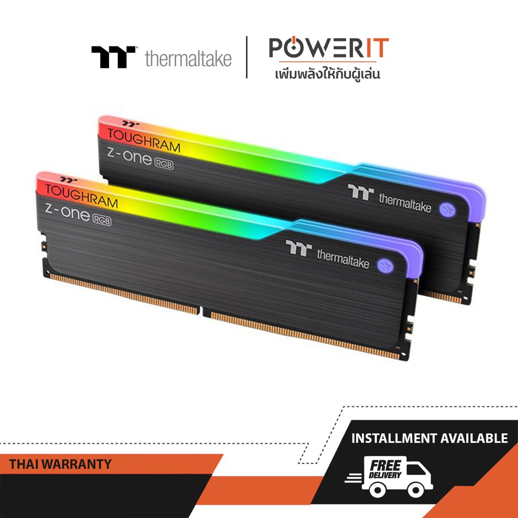 THERMALTAKE TOUGHRAM RGB Z-ONE 16GB (2x8/3600) DDR4 CL18 แรม