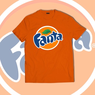 แฟชั่นคลาสสิก【cotton Tshirts👕】เสื้อ​ยืดส​กรีนลายโลโก้ Fanta Coca Cola เสื้อโค้ก Coke สุดฮิต ผ้า Cotton100% เสื้อยืด แฟช