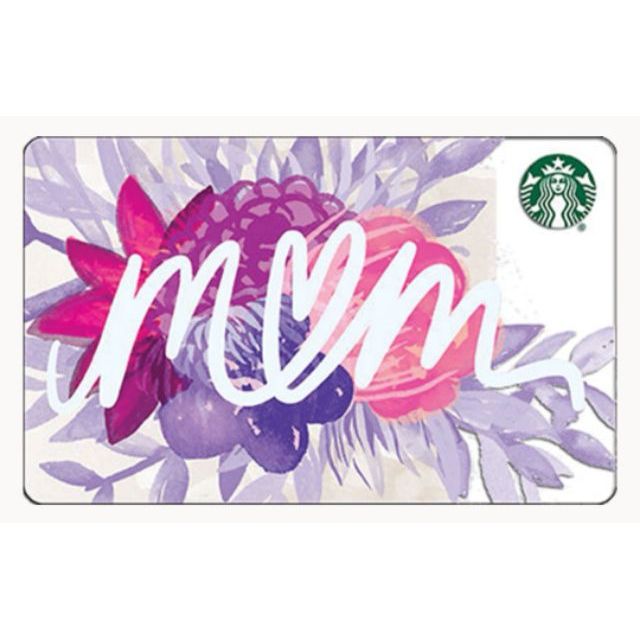บัตร Starbucks ลาย MOM / บัตรเปล่า