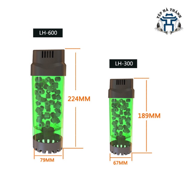Kaldnes Qanvee LH 300 - LH 600 Microbial Inverter สําหรับพิพิธภัณฑ์สัตว์น้ําและพิพิธภัณฑ์สัตว์น้ํา