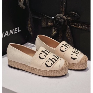 *เช็คสต็อคก่อนกดสั่ง*รองเท้าคัทชู Chloe เสริมส้นรุ่นใหม่