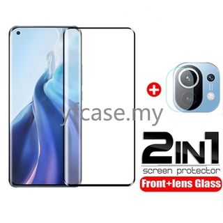 ฟิล์มกระจกนิรภัยกันรอยหน้าจอ สําหรับ Xiaomi Mi11 Mi 11 5G Xiaomi Mi 10T Pro Note 10 Lite POCO X3 NFC M3 Redmi Note 9T 9s 9 Pro Max