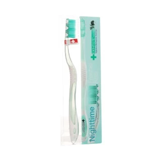 [สินค้าขายดี] Dentiste Day-Nighttime Toothbrush แปรงสีฟันสำหรับกลางวันและกลางคืน ขจัดคราบพลัค ขนแปรงนุ่ม แปรงฟันสะอาด