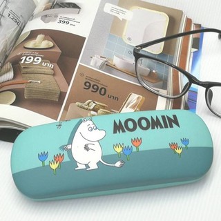 MOO MIN กล่องแว่น กล่องแว่นตา ลายการ์ตูน Glasses case ลาย   มูมิน  SKY  ผลิตจากวัสดุอย่างดี น่าใช้งาน สวยงาม  MANOPNEST