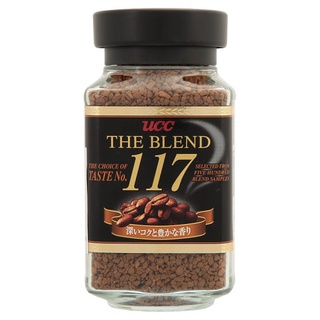 🔥สินค้าขายดี!! ยูซีซี เดอะเบน 117 กาแฟสำเร็จรูป 90กรัม Ucc The Blend 117 Instant Coffee 90g