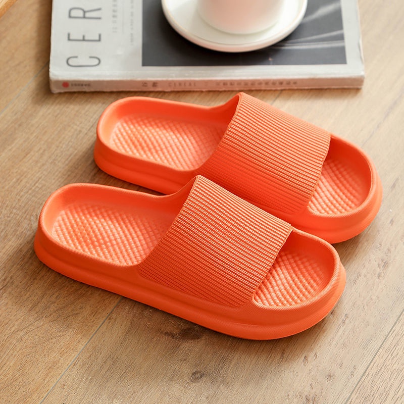 Deemar รองเท้าแตะ  กันลื่น ยางนิ่ม หมาะกับใส่ในบ้าน นอกบ้าน ในห้องน้ำ ใส่ได้ทุกคน Eva
