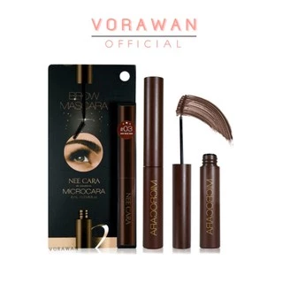 ของแท้ มาสคาร่าคิ้ว N608 Microcara Brow Mascara