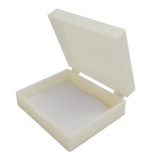 กล่องเก็บแผ่นสไลด์จำนวน 25 แผ่น (Microscope Slide Box 25pcs)