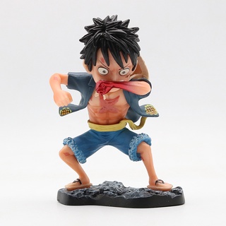 โมเดลฟิกเกอร์ อนิเมะ One Piece car turned To Luffy GK เปลี่ยนมือได้ สําหรับตกแต่ง