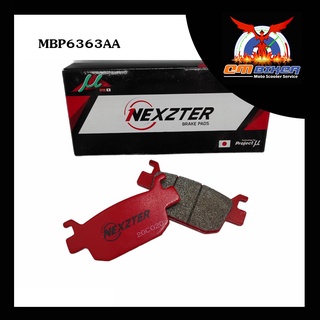 NEXZTER ผ้าเบรค สำหรับรถ FORZA300/350, BN302, TNT300, TRK502 รุ่น MU SPEC 6363AA