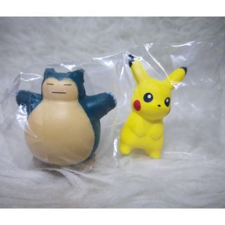 กาชาปองคู่ Pikachu &amp;​ Snorlax