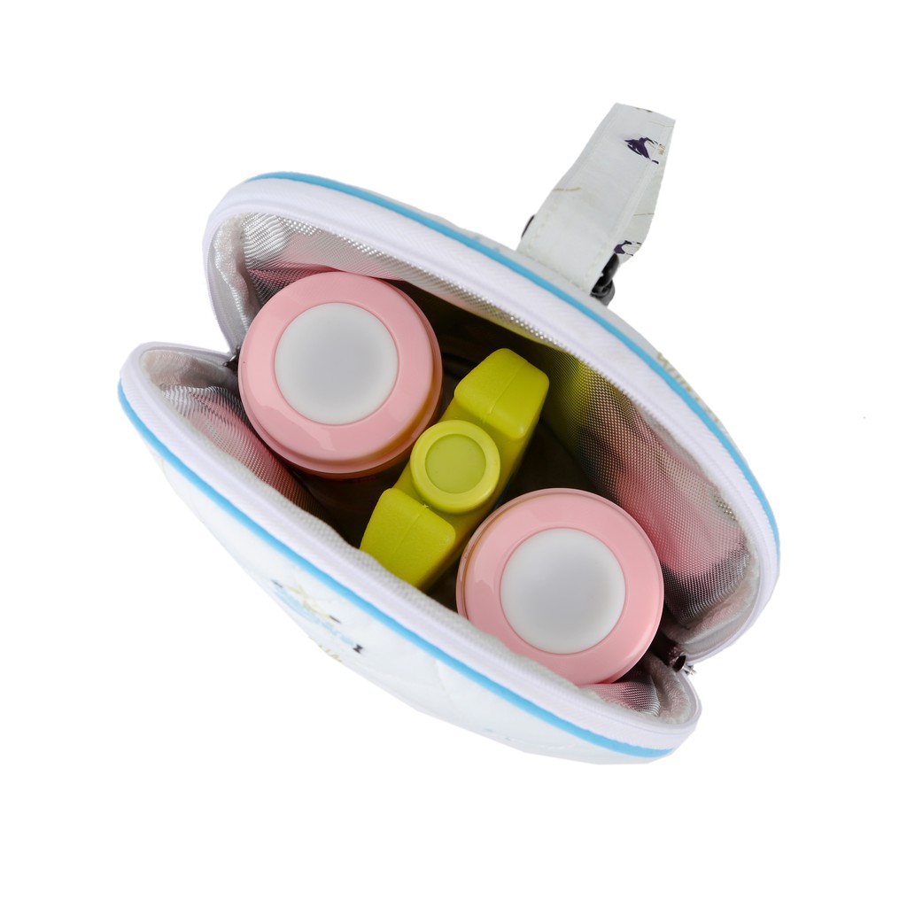 v-coool กระเป๋าเก็บขวดนม  ร้อนและเย็น รุ่น bottle bag เก็บความเย็น เก็บอุณหภูมิ ใส่นมแม่ ขวดน้ำ อื่นๆ รูปที่ 5