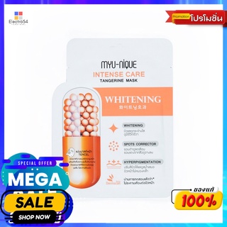 มิว-นิค อินเทนซ์ แคร์ เทนเจอรีน มาสก์ผลิตภัณฑ์ดูแลผิวหน้าMYU-NIQUE INTENSE CARE TANGERINE MASK