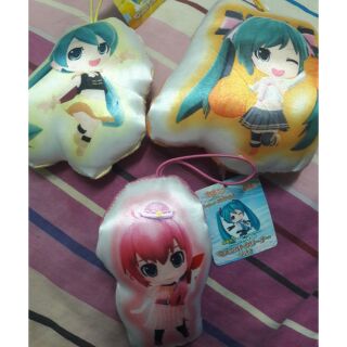 Anime Hatsune Miku Cartoon Japan สายห้อย พวงกุญแจ มิกุ การ์ตูน อนิเมะ มังงะ ของแท้ จากญี่ปุ่น ของสะสมอนิเมะ หมอน Idol