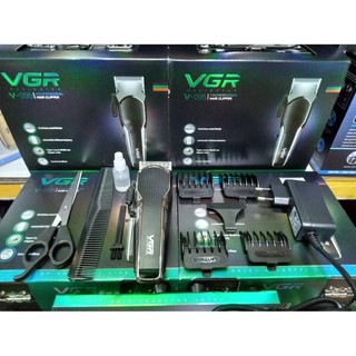 สินค้าพร้อมส่ง VGRรุ่นV-095 ปัตตาเลี่ยนไร้สาย ตัดผมชาย ตัดแต่งทรงผม แบตเตอรี่ในตัว มีกระเป๋า