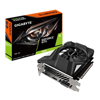 (ใหม่ !! รับประกัน 3 ปี)VGA GIGABYTE GEFORCE GTX 1650 D6 4G - 4GB GDDR6 (GV-N1656D6-4GD) (REV. 2.0)