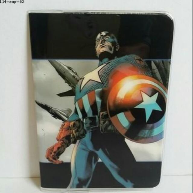 ปกพาสปอร์ต PassPort หรือ Passbook ปกสุมดบัญชี ลาย อเวนเจอร์ Avengers (Captain America กัปตันอเมริกา)