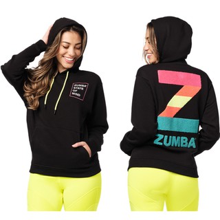 Zumba Wear : Bold Is The New Basic Pullover Hoodie (เสื้อฮู้ดออกกำลังกายซุมบ้า)