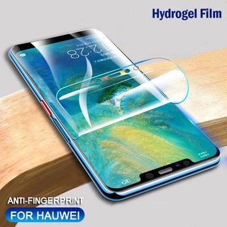 ฟิล์มกันรอยหน้าจอไฮโดรเจล แบบใส เนื้อแมตต์ กันแสงสีฟ้า สําหรับ Huawei Mate 40 Pro+ Mate 30 20 Pro Lite 10 Pro Mate 40E 30E Pro Nova 4 4e 3 3i 2i